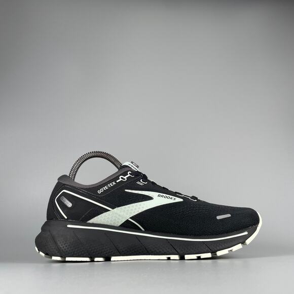 Brooks Ghost 14 Women's 8 B Black Aqua Goretex Running Athletic Shoes Sneakers - Picture 5 of 9